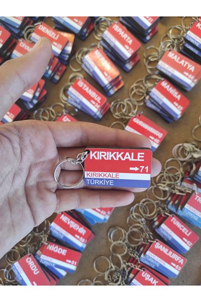 Home Kırıkkale 71 Hometown Keychain