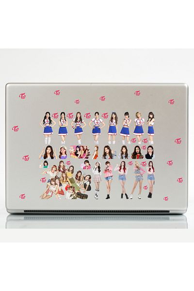 Ororabutik Σετ αυτοκόλλητων 85 τμχ KPOP Twice - Σετ αυτοκόλλητων Scrapbook Bullet Journal