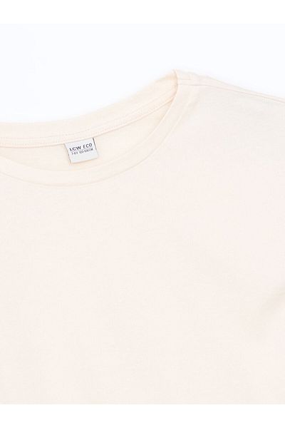 LC Waikiki Νέα σεζόν Crew Neck Girl's Tisort - S5EV99Z4