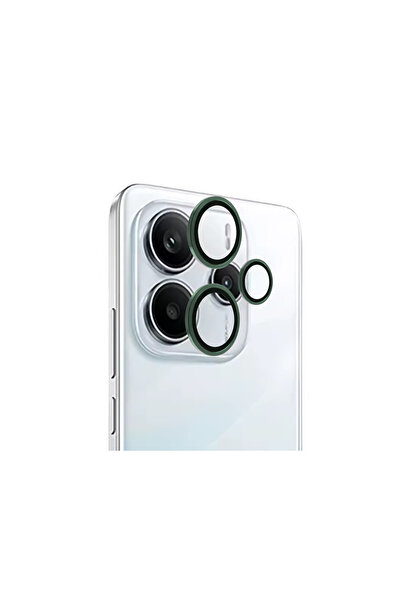 NANOSPACE Xiaomi Redmi Note 14 5G İle Uyumlu Temperli Safir Cam Lens Koruyucu...
