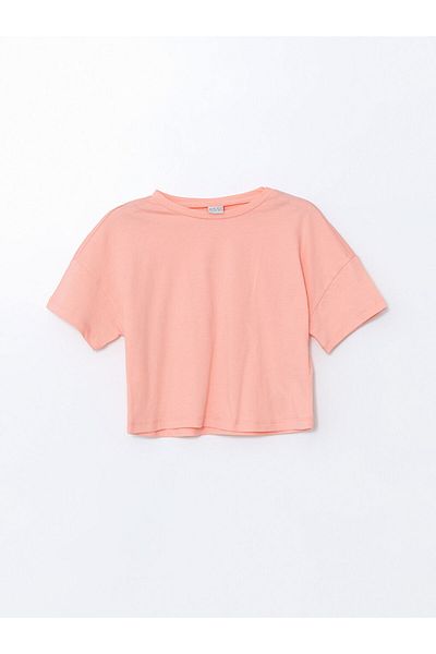 LC Waikiki New Season Crew Neck Girl's T-Shirt - S5Ib39Z4