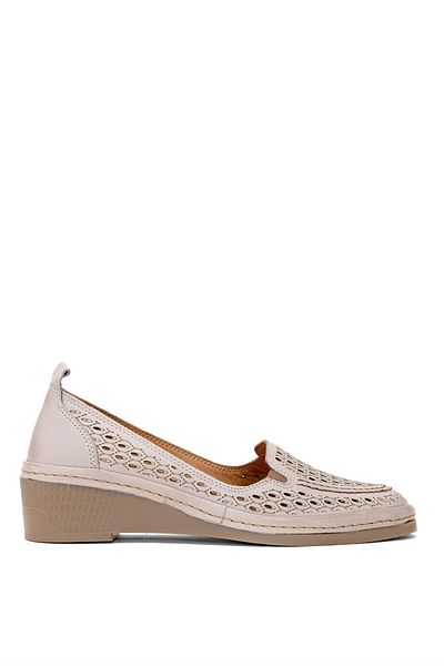 Mammamia Pantofi cu toc din piele naturală pentru femei - D25YA-330 gri