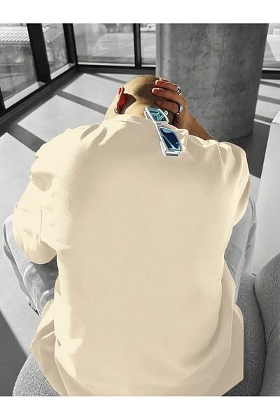 LAND MODA Ανδρικό μπλουζάκι Casual Bear Graphic - Μαλακός Πολυεστέρας