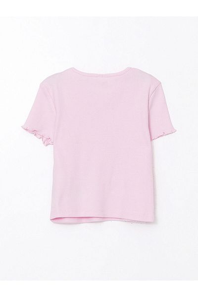LC Waikiki Νέα σεζόν Crew Neck Girl's Tisort - S5KB53Z4