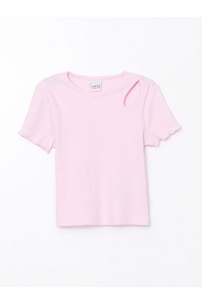 LC Waikiki Νέα σεζόν Crew Neck Girl's Tisort - S5KB53Z4