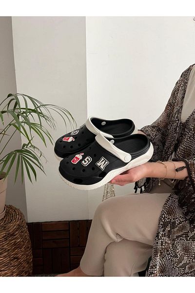 Behtah Kundura Πλήρεις ορθοπεδικές παντόφλες σταυρωτές αντιολισθητικές σόλες από καουτσούκ Doctor Nurse Daily Ornaments Συμπεριλαμβανομένων