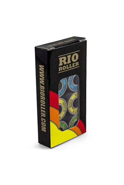 Rio Roller Rio Multi-colored Bearings For Skates [set/16]