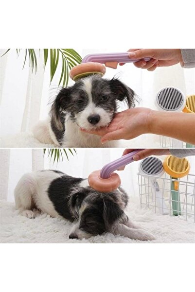 shopwave Plastic Green Pet Grooming Pet Brush Multi-Purpose Pet Brush Green (5047)