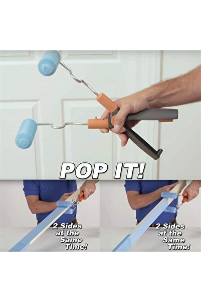 shopwave Drip-Free Furniture and Wall Painting Roller with Nano Sponge Both Corner and Flat Floor (5047)