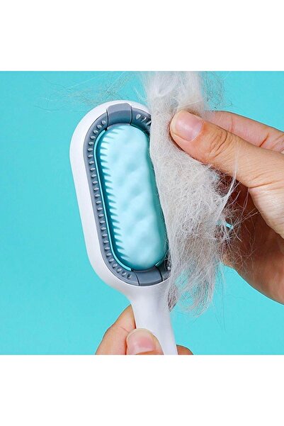 shopwave Double Sided Pet Brush Moist Hair Detangling Comb for Pets (5047)