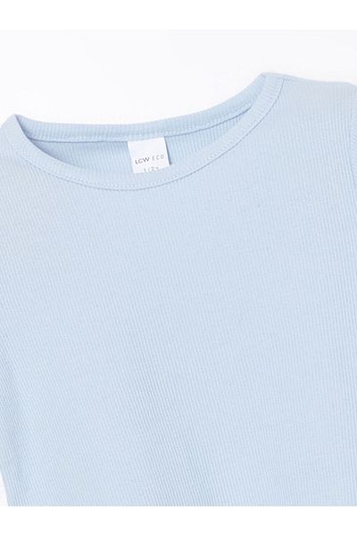 LC Waikiki New Season Crew Neck Basic Baby Girl T-Shirt - S5Ky38Z1