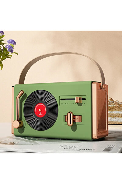 FİOPLUS Retro Pikap Tasarımlı Bluetooth Hoparlör – Taşınabilir, Şık ve Güçlü ...