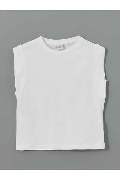 LC Waikiki Νέα σεζόν Crew Neck Girl's Tisort - S5IB77Z4