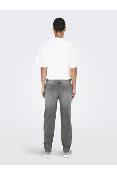 Only & Sons Relaxed Fit Jeans ONSYOKE Mittlere Taille Verjüngt Jeans