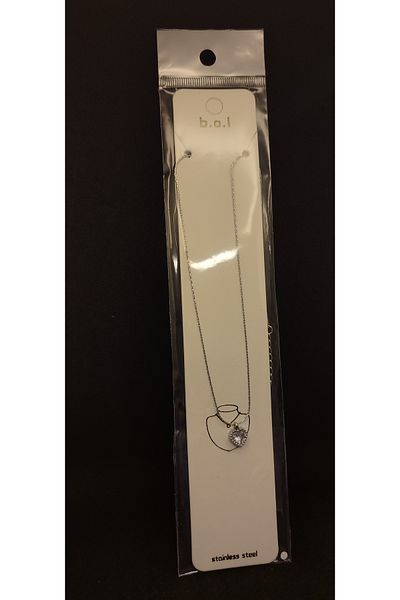 Class Diyar-I Opportunity Heart Patterned Necklace with Stone
