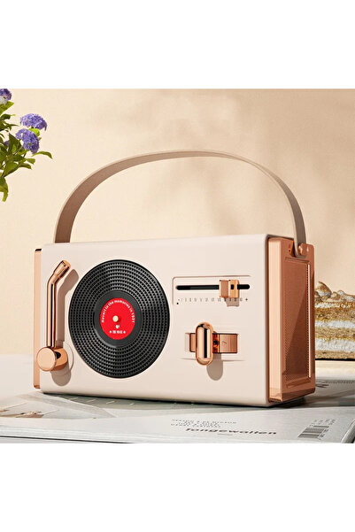 FİOPLUS Retro Pikap Tasarımlı Bluetooth Hoparlör – Taşınabilir, Şık ve Güçlü ...