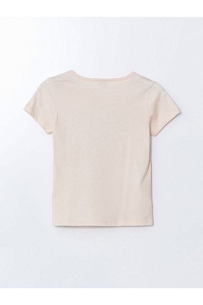 LC Waikiki Νέα σεζόν Crew Neck Girl's Tisort - S5EV53Z4