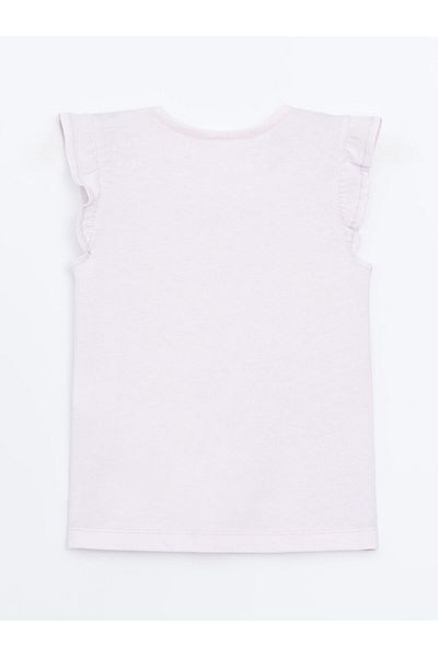 LC Waikiki Lcw Crew Neck Printed Girl's T-Shirt