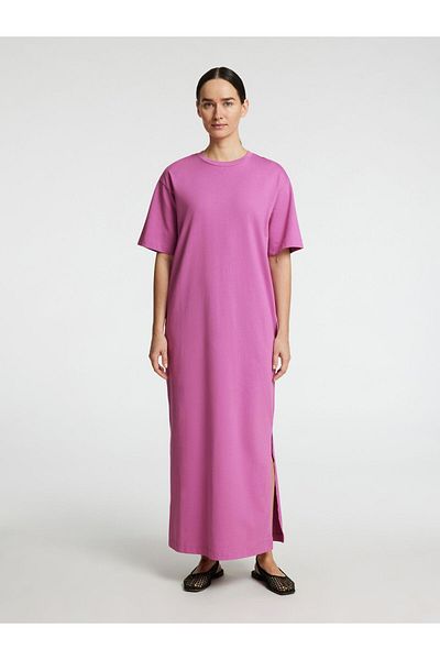 Selected Femme Kleid mit kurzen Ärmeln Maxi