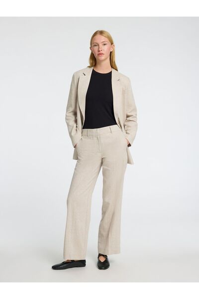 Selected Femme Hose mit weitem Bein Elegantes