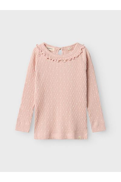 Lil' Atelier Oberteil mit langen Ärmeln Slim Fit