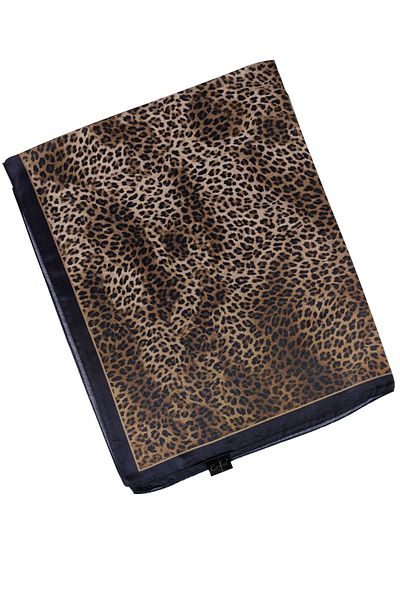 mim eşarp Σάλι Enba Soft Cotton Leopard με σχέδιο 75x190 cm