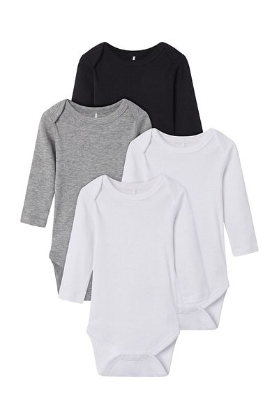 TWO SOON Body 4er-Pack Langarm