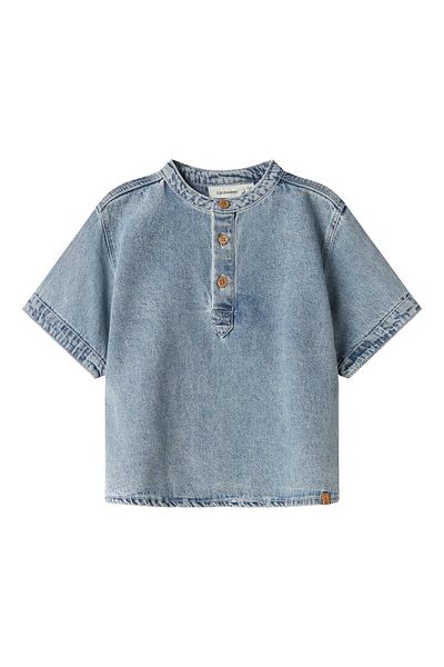 Lil' Atelier Jeanshemd Bio-Baumwoll