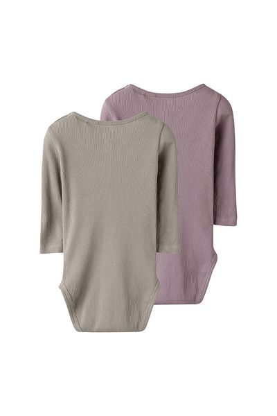 TWO SOON Body 2er-Pack Langarm