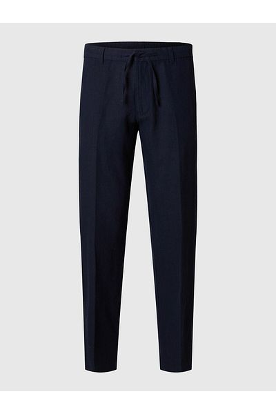 Selected Homme Hose aus Leinengemisch 196 Straight Fit