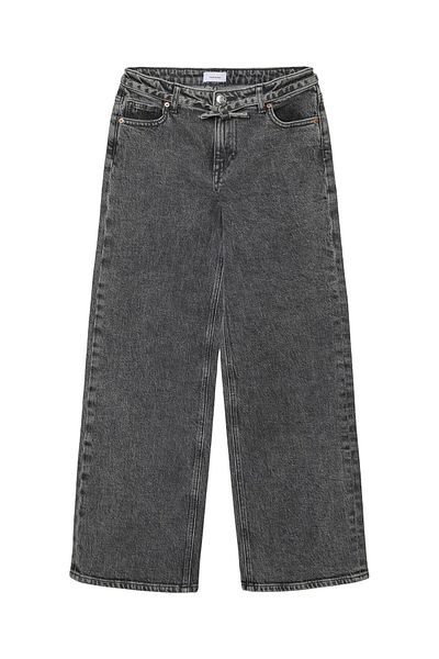 Vero Moda Girl Weit geschnitten VMTESSA Hohe Taille Weiter Beinschnitt Jeans
