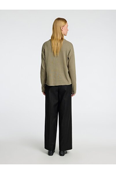 Selected Femme Strickpullover Leinenmix