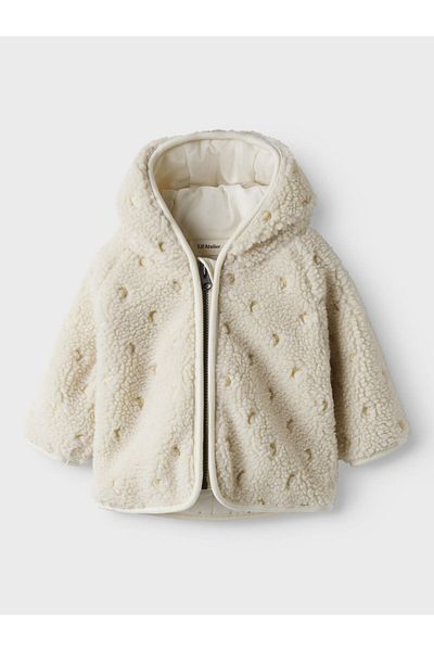 Lil' Atelier Baby Teddyjacke Bestickte