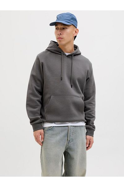 Jack & Jones Kapuzenpullover Einfarbig Kapuzenpullover