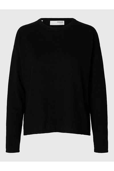 Selected Femme Strickpullover Leinenmix