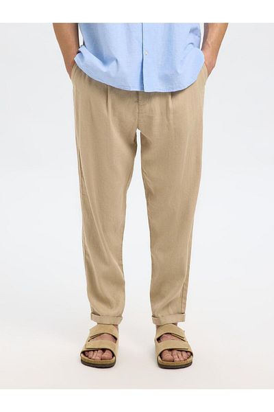Selected Homme Hose Cropped Relaxed Fit