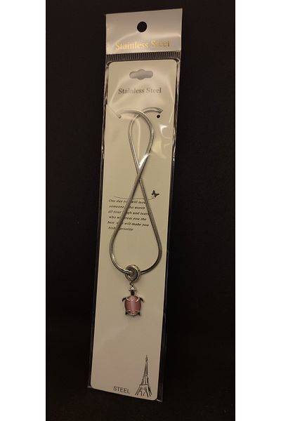 Class Diyar-I Fırsat Zircon Pink Stone Necklace