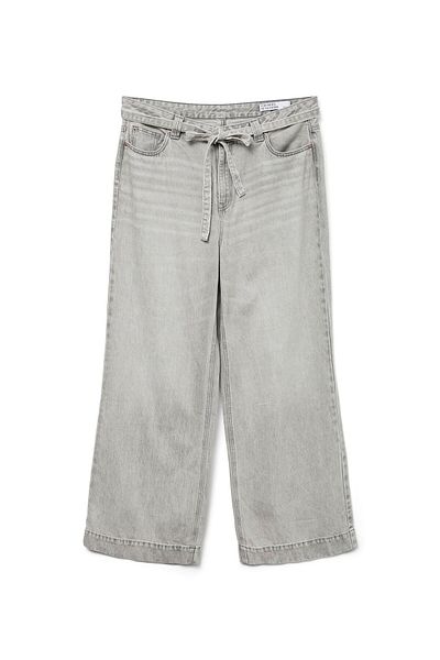 Veromoda Curve Weit geschnitten VMCKATHY Hohe Taille Weiter Beinschnitt Jeans