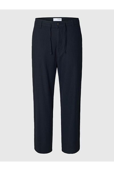 Selected Homme Hose aus Leinengemisch 220 Loose Fit