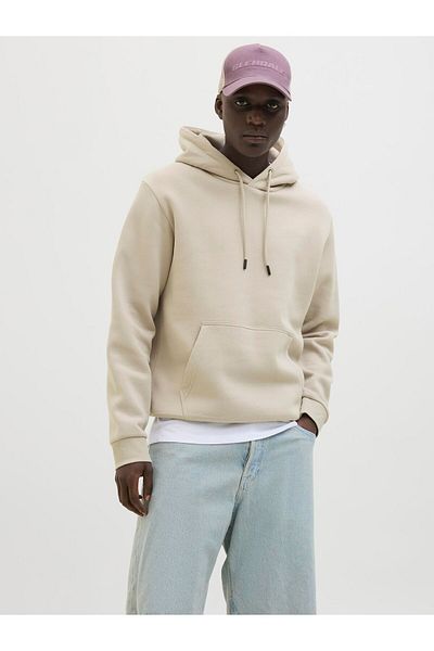 Jack & Jones Kapuzenpullover Einfarbig Kapuzenpullover