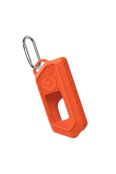 VKTECH Orange Silicone Protective Case For Flipper Zero Game Console Anti-slip Case Housing Protective Cove