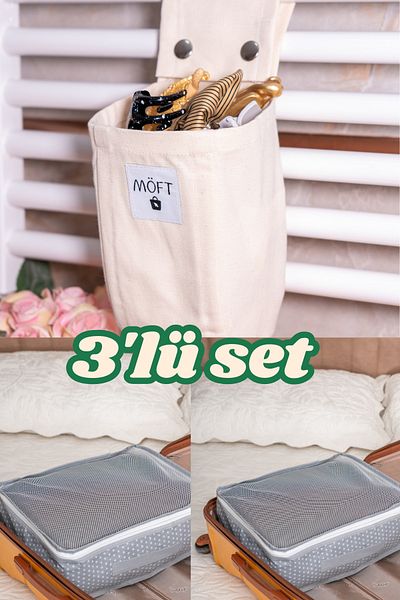 MÖFT 3-Purpose Multi-Purpose Organizer Suitcase Organizer Set