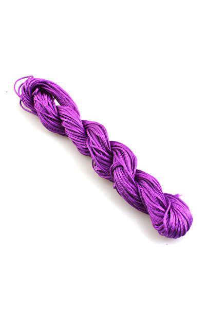 Choice حبل عقدة صيني من النايلون، 23 لونًا، 1 مم، خيط مكرمية شامبالا، خيط خرز...