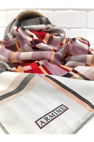 Armine Silk Scarf - 8766D-51 - Tivil