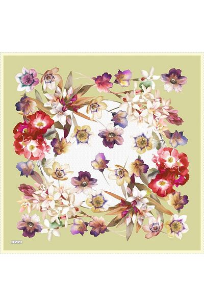 Armine Silk Scarf - 8761D-32 - Sura