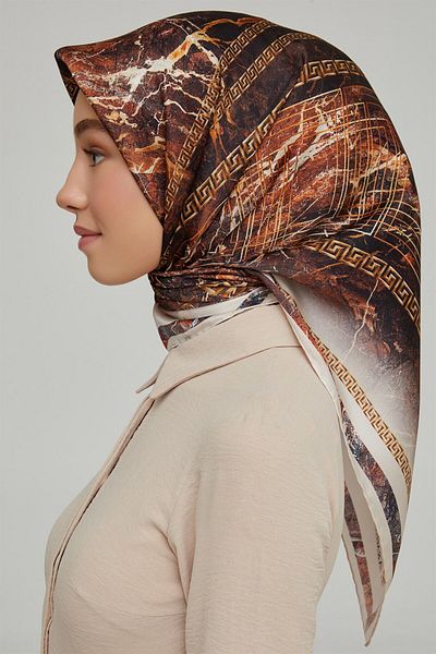 Armine Silk Scarf - 8615D-03 - Tivil