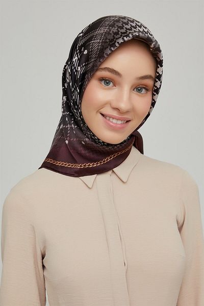 Armine Silk Scarf - 8612D-89 - Sura