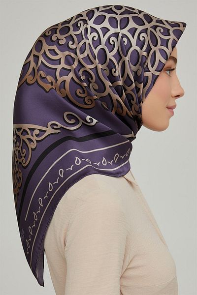 Armine Silk Scarf - 8650D-38 - Tivil