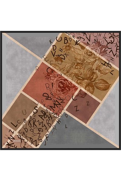 Armine Μεταξωτό Φουλάρι - 8637d-35 - Tivil