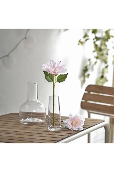 IKEA SMYCKA yapay çiçek, pembe, 30 cm, Yıldız çiçeği, iç/dış mekan, yapay bitki, 5 ADET